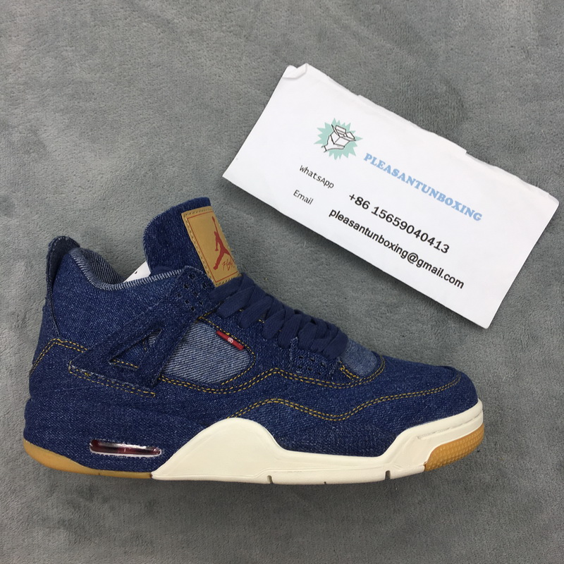 Authentic Jordan 4 Retro Levis NRG